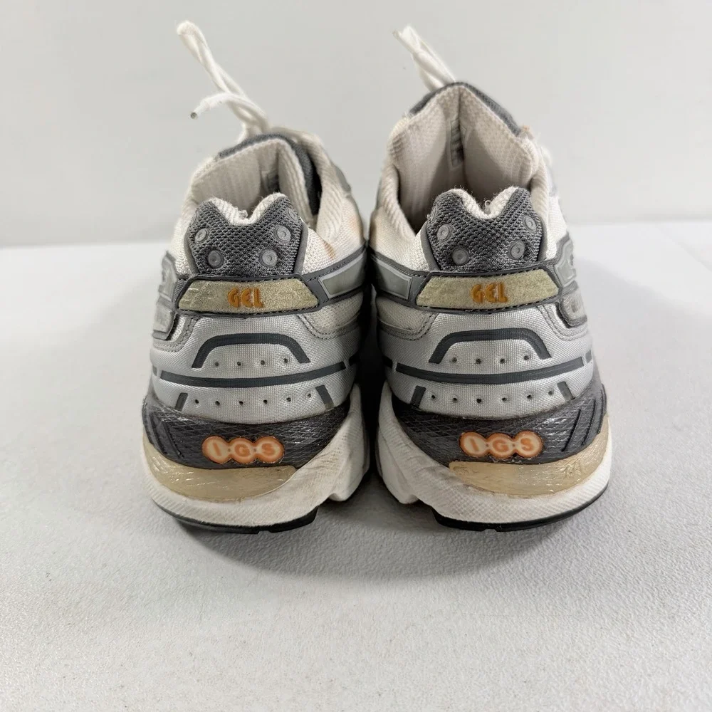 Vintage ASICS Gel-Empire 2004 Men's White Gray Running Shoes Size 10.5 READ
